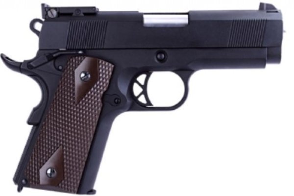 WE GBB 1911 G2 MINI BLOWBACK AIRSOFT PISTOL BLACK