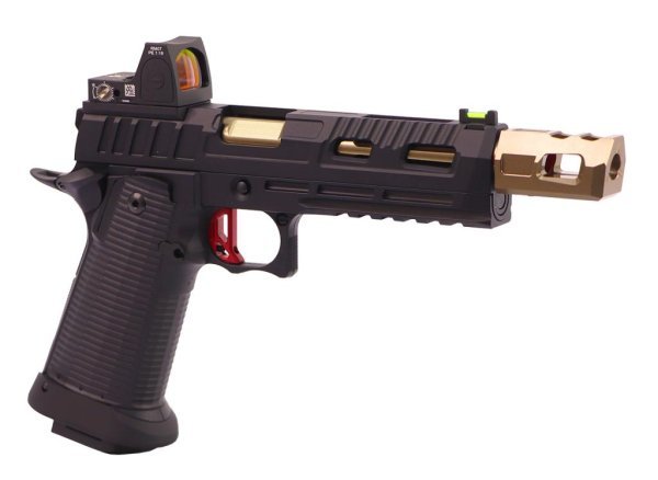 KJW GBB KP-19 HI-CAPA FULL METAL BLOWBACK AIRSOFT PISTOL BACK COMBO