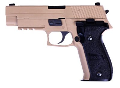 WE GBB F-SER MK25 BLOWBACK AIRSOFT PISTOL TAN Arsenal Sports