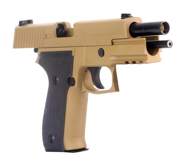 WE GBB F-SER MK25 BLOWBACK AIRSOFT PISTOL TAN