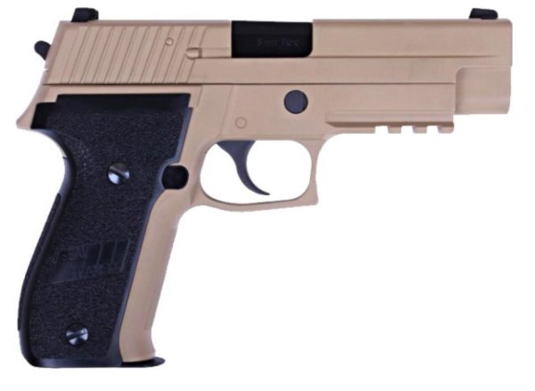 WE GBB F-SER MK25 BLOWBACK AIRSOFT PISTOL TAN