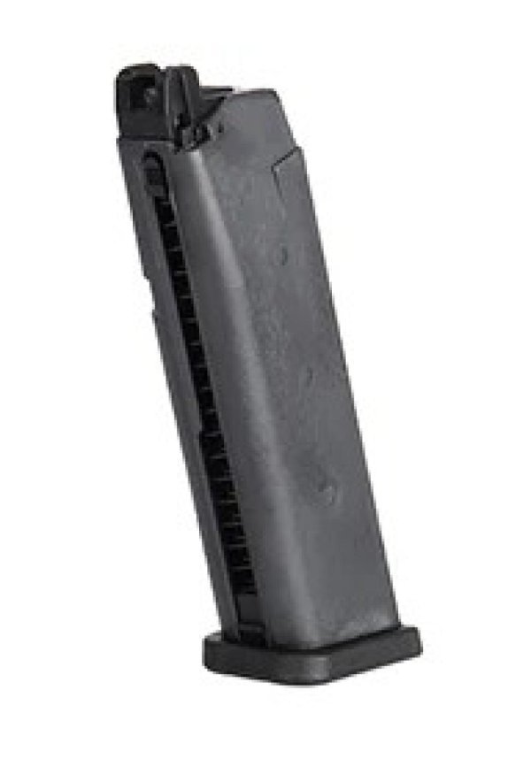 WE MAGAZINE 25R LIGHT NYLON POLYMER FOR G17 & G18 SERIES BLACK