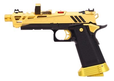 TOKYO MARUI GBB HI-CAPA 5.1 GOLD MATCH BLOWBACK AIRSOFT PISTOL GOLDEN COMBO Arsenal Sports