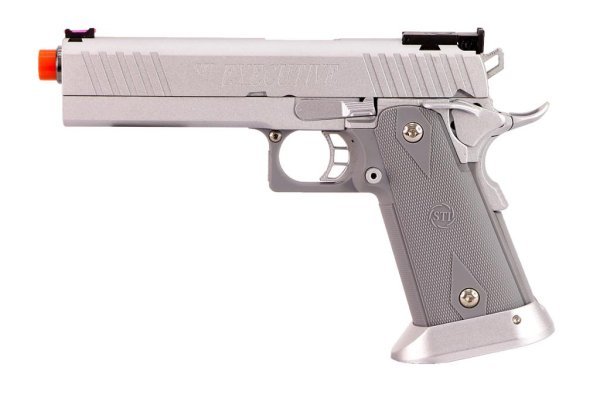 ARMY ARMAMENT GBB HI-CAPA CUSTOM BLOWBACK AIRSOFT PISTOL SILVER