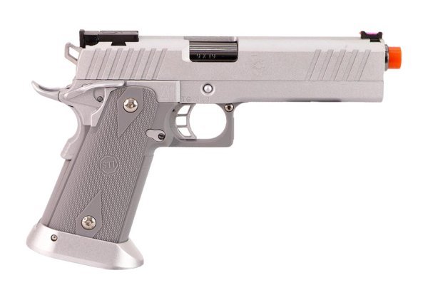 ARMY ARMAMENT GBB HI-CAPA CUSTOM BLOWBACK AIRSOFT PISTOL SILVER