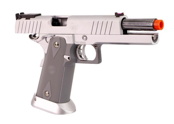 ARMY ARMAMENT GBB HI-CAPA CUSTOM BLOWBACK AIRSOFT PISTOL SILVER