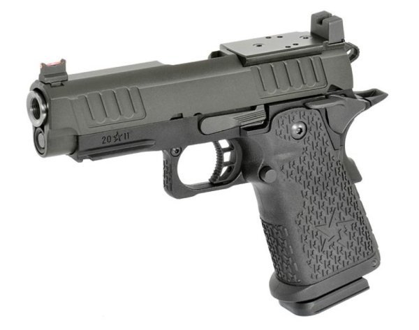 ARMY ARMAMENT GBB HI-CAPA STACCATO C2 BLOWBACK AIRSOFT PISTOL BLACK