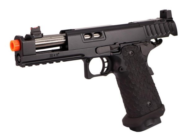 ARMY ARMAMENT GBB HI-CAPA TACTICAL BLOWBACK AIRSOFT PISTOL BLACK