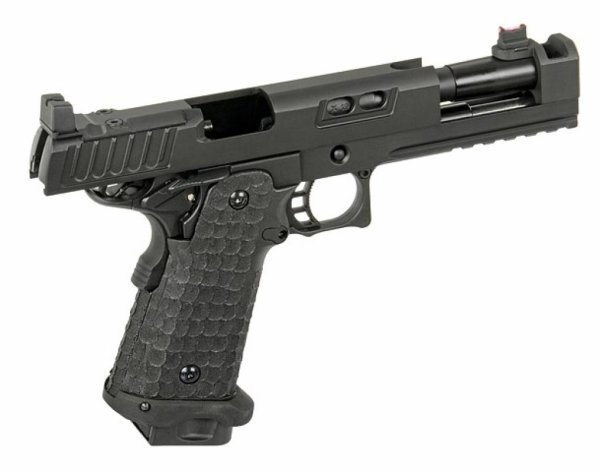 ARMY ARMAMENT GBB HI-CAPA TACTICAL BLOWBACK AIRSOFT PISTOL BLACK