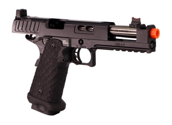 ARMY ARMAMENT GBB HI-CAPA TACTICAL BLOWBACK AIRSOFT PISTOL BLACK