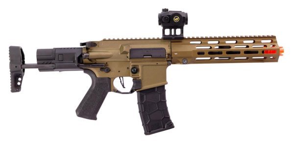 VFC AEG AVALON CALIBUR II CQC WITH GATE ASTER ECU AIRSOFT RIFLE DESERT