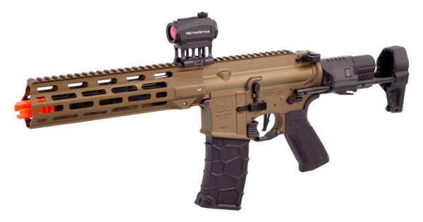 VFC AEG AVALON CALIBUR II CQC WITH GATE ASTER ECU AIRSOFT RIFLE DESERT