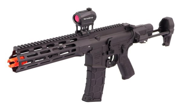 VFC AEG AVALON CALIBUR II CQC WITH GATE ASTER ECU AIRSOFT RIFLE BLACK