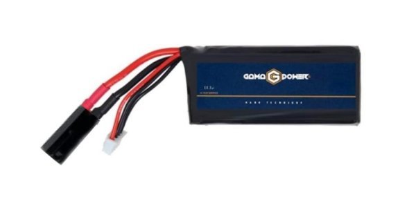 GAMA POWER BATERIA LIPO 1400mAh 11.1v 30C STICK TYPE WITH BRICK AND TAMIYA FEMALE PLUG