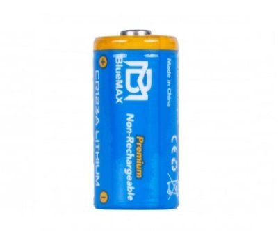 GAMA POWER PILHA ALKALINA PREMIUM CR123A 1600MAH Arsenal Sports