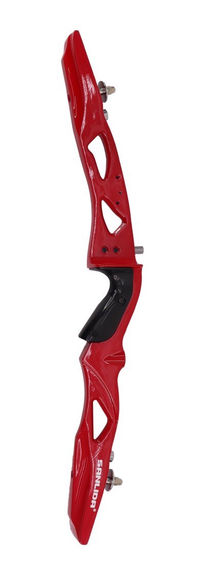 SANLIDA SIGHTCLE X8 BOW RISER RED 25 LEFT HAND Arsenal Sports