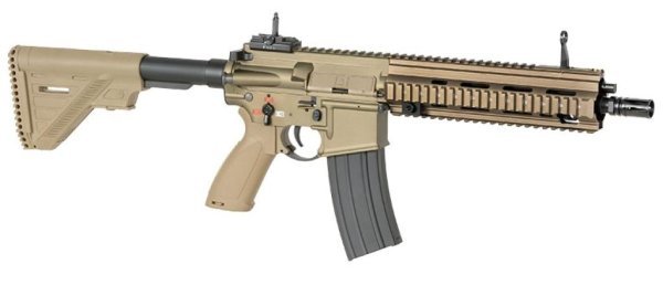 DOUBLE BELL AEG 416A5 AIRSOFT RIFLE TAN