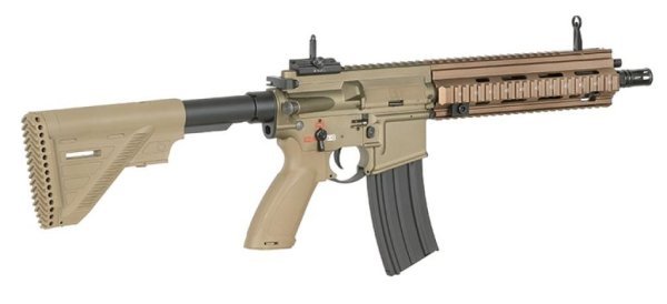 DOUBLE BELL AEG 416A5 AIRSOFT RIFLE TAN