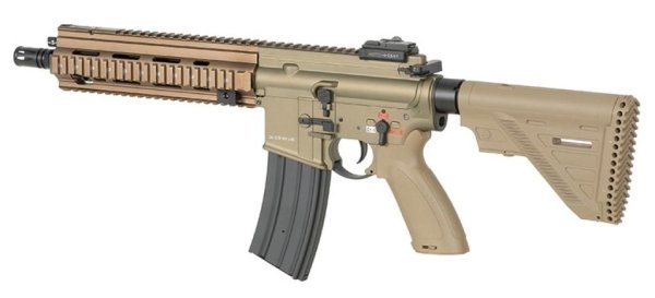 DOUBLE BELL AEG 416A5 AIRSOFT RIFLE TAN