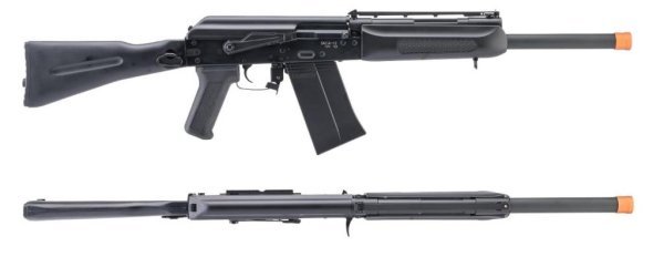 DOUBLE BELL AEG SHOTGUN SAIGA 12K AIRSOFT RIFLE BLACK