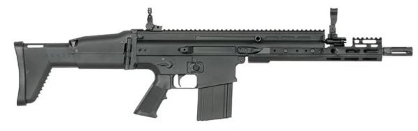 DOUBLE BELL AEG SCAR-H WITH M-LOK AIRSOFT RIFLE BLACK