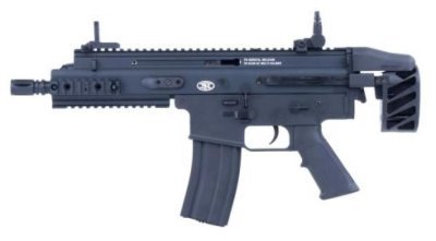 DOUBLE BELL AEG SCAR-SC AIRSOFT RIFLE BLACK Arsenal Sports