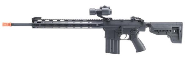 DOUBLE BELL AEG SR25 AIRSOFT RIFLE BLACK