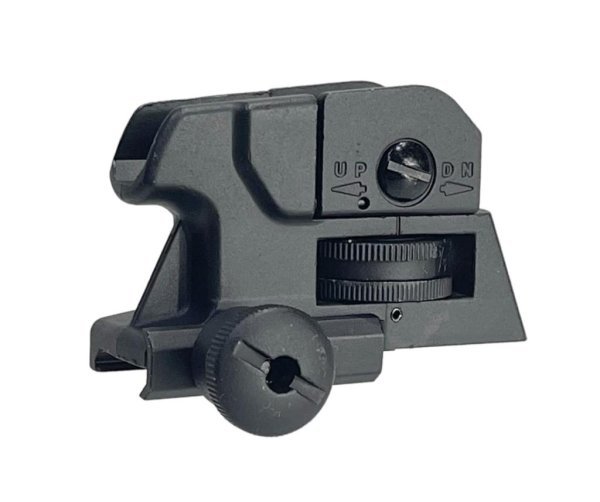 SRC SIGHT REAR TACTICAL LMT TYPE BLACK