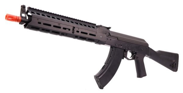 LCT AEG AK LCKM WITH M-LOK AIRSOFT RIFLE BLACK