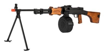 LCT AEG RPD LIGHT MACHINE GUND FULL SIZE SAW AIRSOFT RIFLE WOOD & BLACK Arsenal Sports