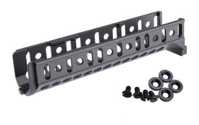 LCT HANDGUARD SPORT AK SYTLE RAIL ZB-21L ALUMINUM BLACK Arsenal Sports