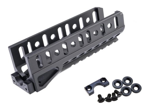 LCT HANDGUARD SPORT AK SYTLE RAIL ZB-11U ALUMINUM BLACK