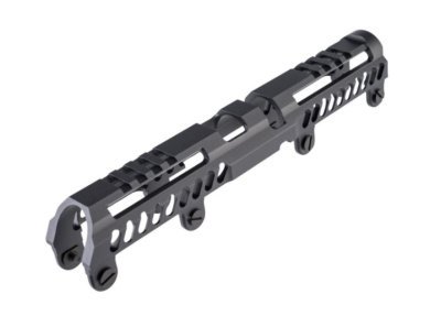 LCT HANDGUARD SPORT UPPER FOR AK SYTLE ZB-31LV ALUMINUM BLACK Arsenal Sports