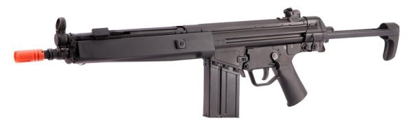 LCT AEG LC3 LC-K3 WITH COLLAPSIBLE STOCK AIRSOFT RIFLE BLACK