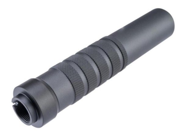 LCT MOCK SILENCER SUPRESSOR LCK12 FOR AK SERIES BLACK