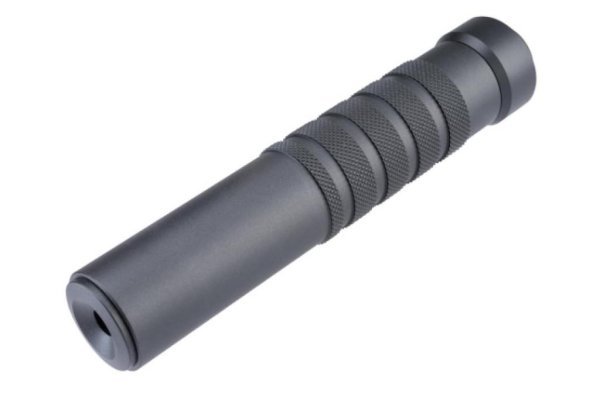 LCT MOCK SILENCER SUPRESSOR LCK12 WITH TRACER FOR AK SERIES BLACK