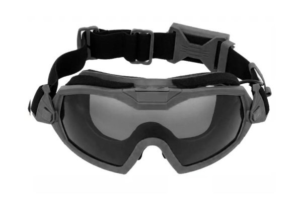 WOSPORT GOOGLE WST TACTICAL ANTI-FOG BLACK