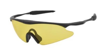 WOSPORT GOGGLES SPORT WITH BLACK FRAME & LENS YELLOW Arsenal Sports