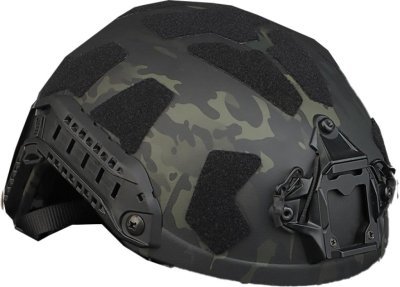 WOSPORT HELMET FAST SF SUPER HIGH CUT FULL PROTECTIVE VERSION BLACK MULTICAM Arsenal Sports