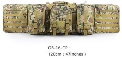 WOSPORT RIFLE BAG DOUBLE CARBINE CASE 120CM MULTICAM Arsenal Sports