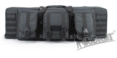 WOSPORT RIFLE BAG DOUBLE CARBINE CASE 92CM BLACK Arsenal Sports