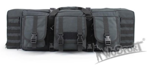 WOSPORT RIFLE BAG DOUBLE CARBINE CASE 92CM BLACK