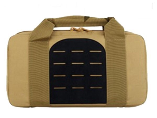 WOSPORT BAG PISTOL LASER CUT 35CM TAN