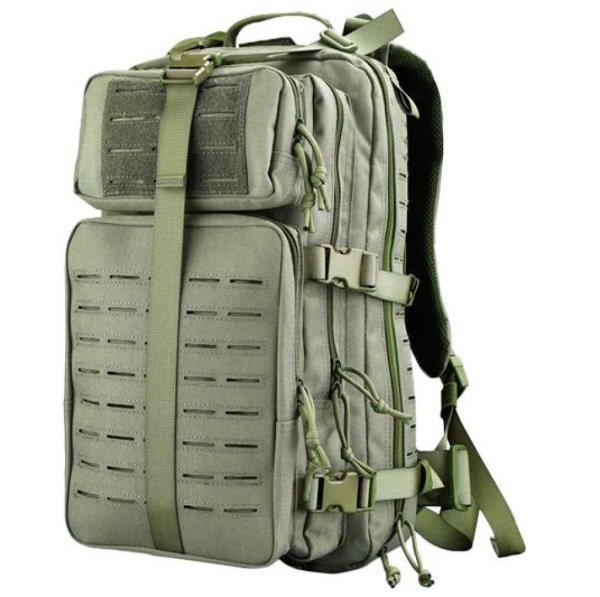 WOSPORT BAG BACKPACK LASER CUT RANGER GREEN