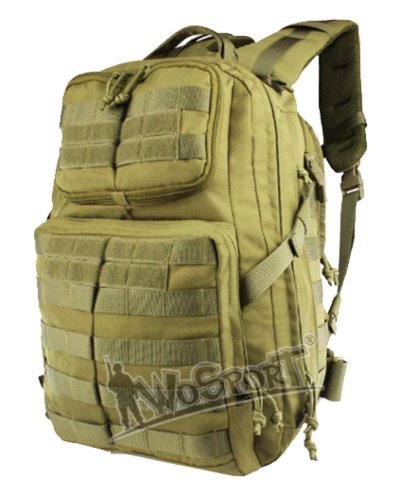 WOSPORT BAG TRAVEL BACKPACK II 1000D TAN Arsenal Sports