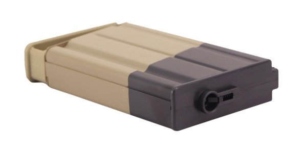 ARES MAGAZINE 105R MID-CAP FOR AEG SCAR-H / M110 / AR-308 DUAL TONE