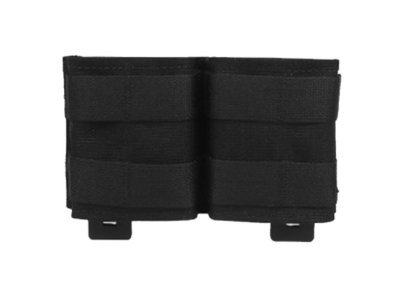 WOSPORT MAGAZINE POUCH 5.56 DOUBLE SHORT BLACK Arsenal Sports