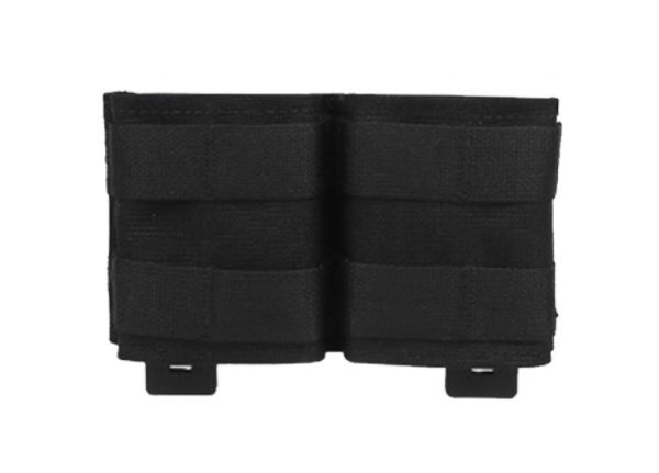 WOSPORT MAGAZINE POUCH 5.56 DOUBLE SHORT BLACK