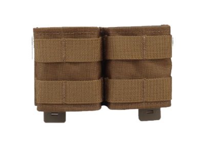 WOSPORT MAGAZINE POUCH 5.56 DOUBLE SHORT COYOTE BROWN Arsenal Sports