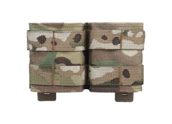 WOSPORT MAGAZINE POUCH 5.56 DOUBLE SHORT MULTICAM